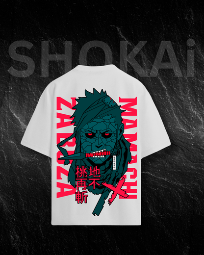 Madara Cyberpunk Oversized T-Shirt 240 GSM | Anime Streetwear