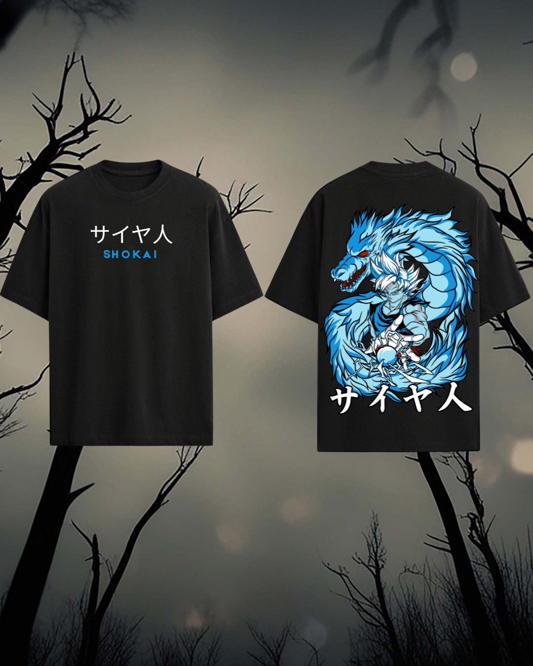 Saiyan Dragon Anime T-Shirt