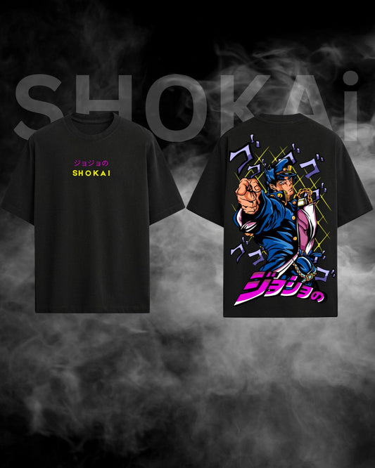 JoJo Inspired Oversized Anime T-Shirt 240 GSM | Premium Streetwear India