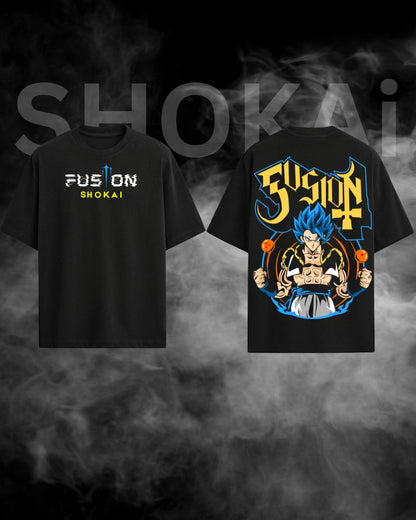 Fusion Oversized T-Shirt 240 GSM | Anime Graphic Streetwear