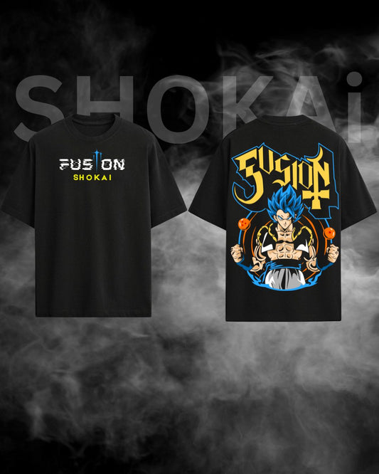 Fusion Oversized T-Shirt 240 GSM | Anime Graphic Streetwear