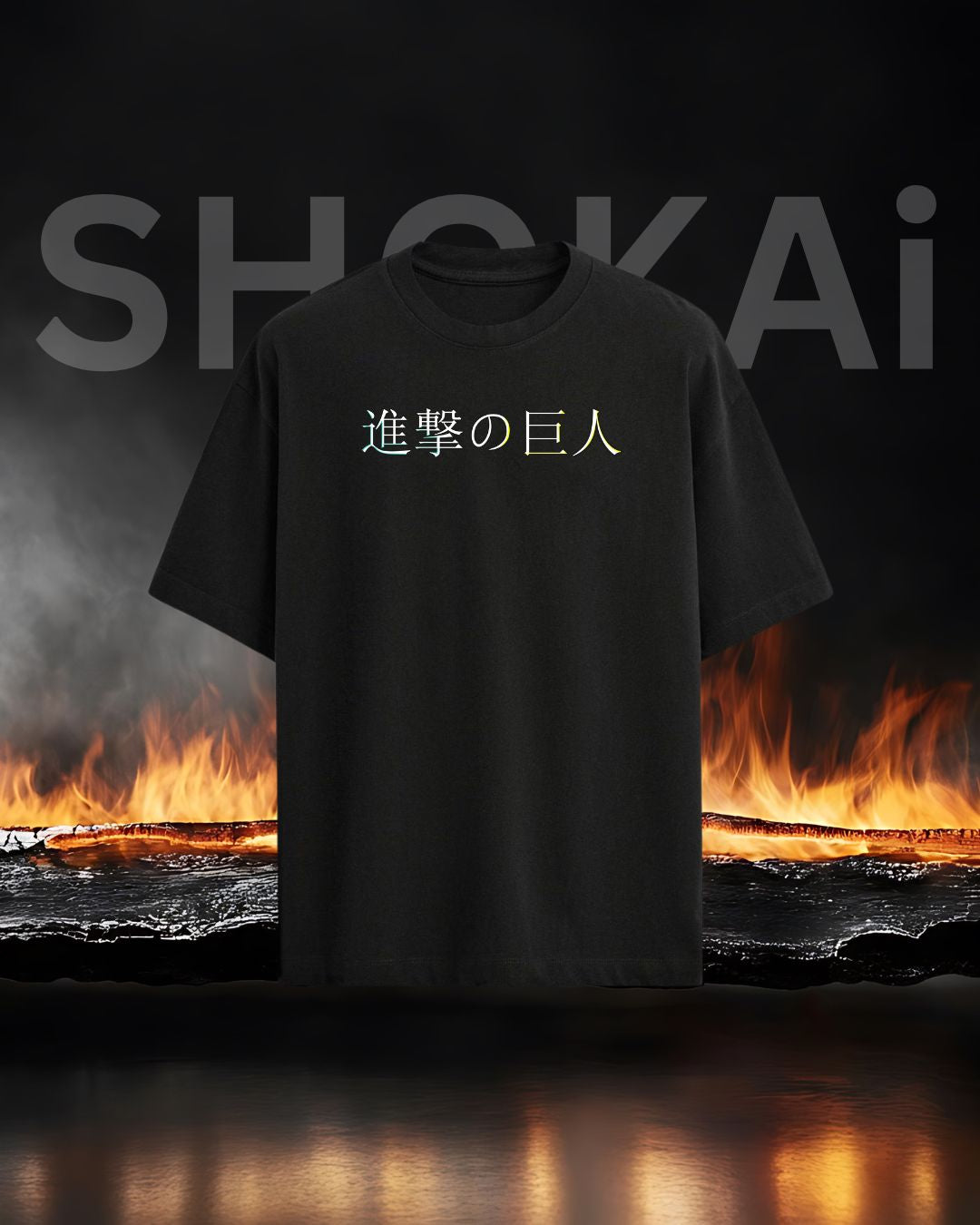 Attack on Titan Oversized T-Shirt | Premium Anime Streetwear India