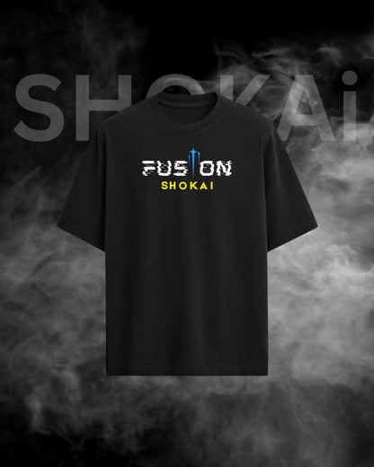 Fusion Oversized T-Shirt 240 GSM | Anime Graphic Streetwear