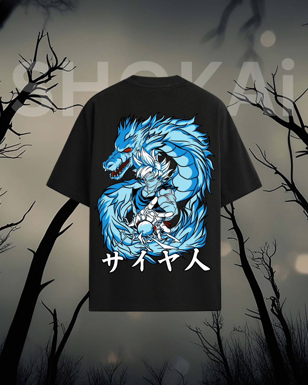Saiyan Dragon Anime T-Shirt