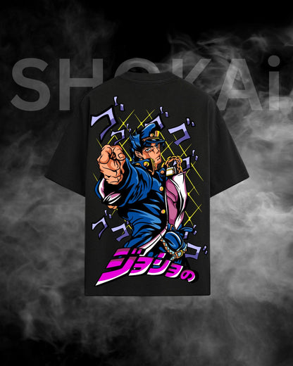 JoJo Inspired Oversized Anime T-Shirt 240 GSM | Premium Streetwear India