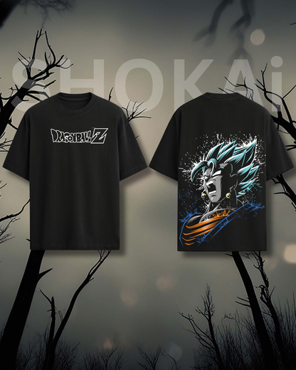 Dragon Ball Z Saiyan Power Oversized T-Shirt 240 GSM
