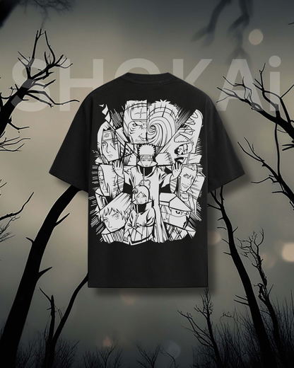 Dragon Ball Z Anime Collage Oversized T-Shirt 240 GSM