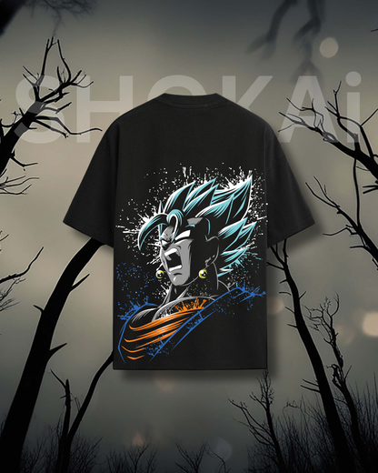 Dragon Ball Z Saiyan Power Oversized T-Shirt 240 GSM
