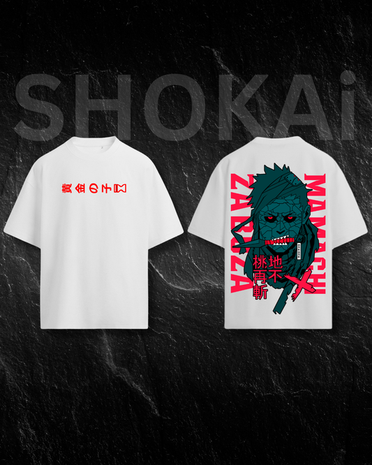 Madara Cyberpunk Oversized T-Shirt 240 GSM | Anime Streetwear